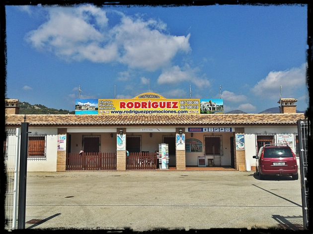oficina construcciones Rodriguez en carretera nacional 332 km 170 Calpe-Benissa